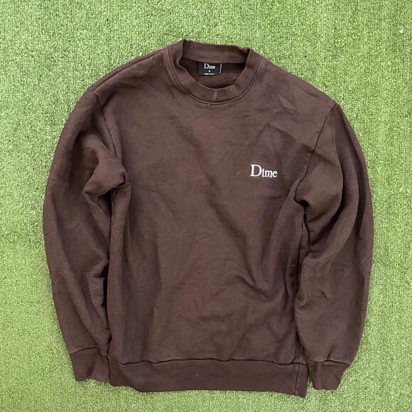 Brown Dime Crewneck - Picture 1 of 5